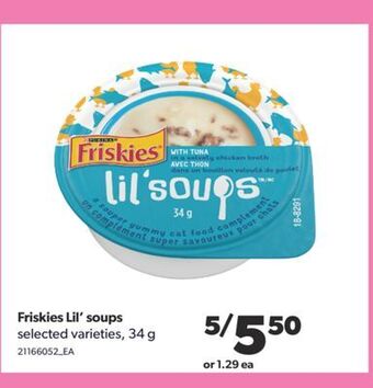 Real Canadian Superstore Friskies lil' soups, 34 g offer