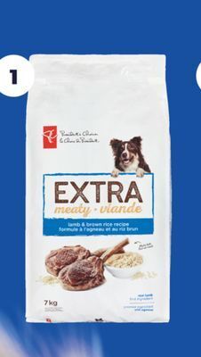 Real Canadian Superstore Pc extra meaty dry dog food, 7 kg offer