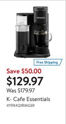 Walmart K- cafe essentials offer