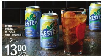 Metro Nestea iced tea offer