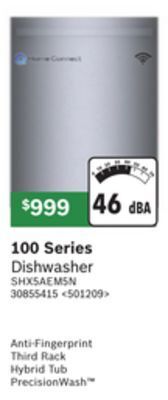 RONA Bosch 100 series dishwasher offer