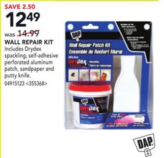 RONA Wall repair kit offer