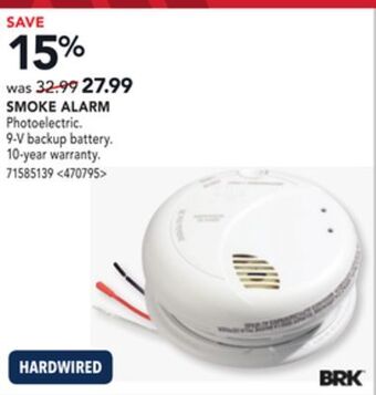 RONA Brk smoke alarm offer