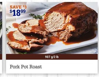 M & M Food Market Pork pot roast offer