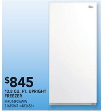 RONA Midea 13.8 cu. ft. upright freezer offer