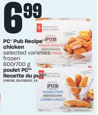 Valu-mart Poulet pc recette du pub, 600/700 g offer