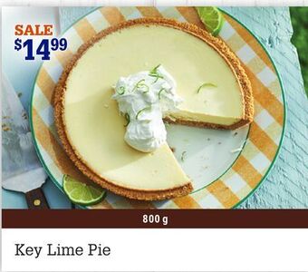 M & M Food Market Key lime pie offer