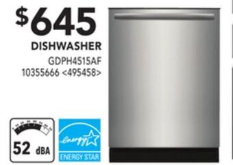 RONA Frigidaire gallery dishwasher offer