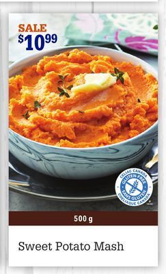 M & M Food Market Sweet potato mash offer