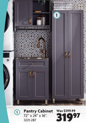 Home Hardware Pantry cabinet offer