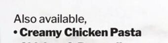 M & M Food Market Creamy chicken pasta offer