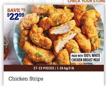 M & M Food Market Chicken strips offer