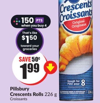 FreshCo Pillsbury crescents rolls 226 g offer