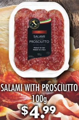 FreshCo Salami with prosciutto 100g offer