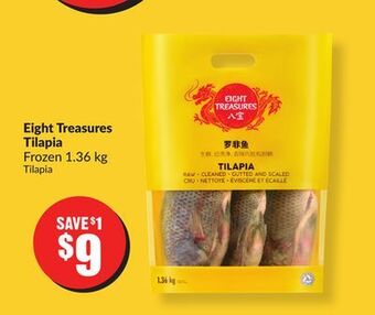 FreshCo Eight treasures tilapia frozen 1.36 kg offer