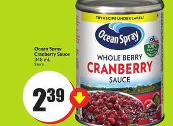FreshCo Ocean spray cranberry sauce 348 ml offer