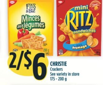 Marché Adonis Christie crackers offer