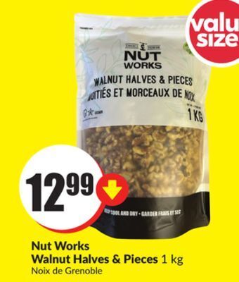 FreshCo Nut works walnut halves & pieces 1 kg offer