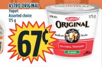 Marché Adonis Astro original yogurt offer