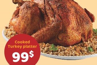 Marché Adonis Cooked turkey platter offer