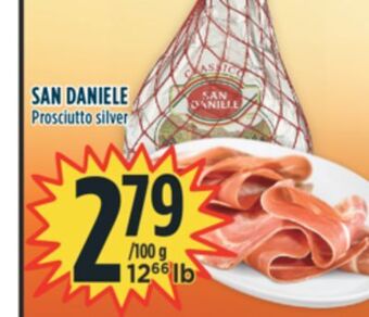 Marché Adonis San daniele prosciutto silver offer