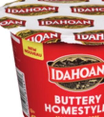 Giant Tiger Idahoan potatoes offer