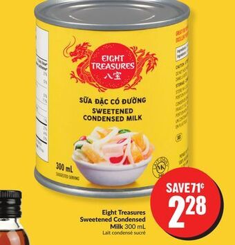 Chalo FreshCo Eight treasures sweetened condensed milk 300 ml offer