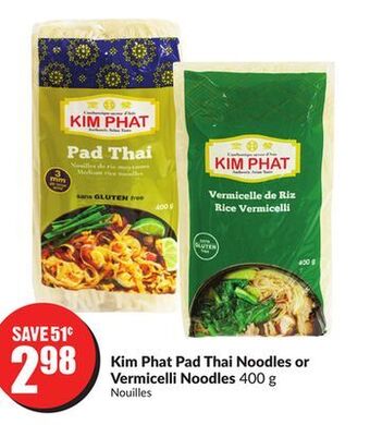 Chalo FreshCo Kim phat pad thai noodles or vermicelli noodles 400 g offer