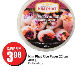 Chalo FreshCo Kim phat rice paper 22 cm 400 g offer