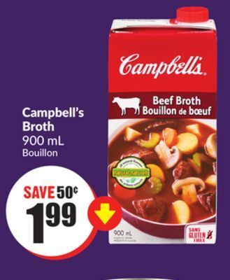 Chalo FreshCo Campbell's broth 900 ml offer
