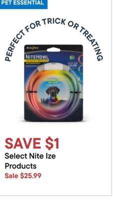 Petvalu Select nite ize products offer