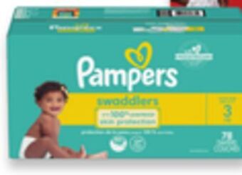 Walmart Pampers swaddlers superpack diapers offer
