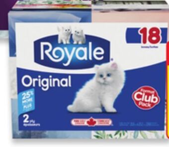 Walmart Royale 2-ply facial tissue offer
