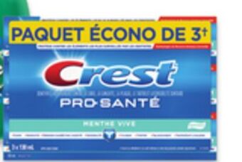 Walmart Crest gum toothpaste 110 ml offer