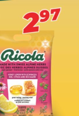 Familiprix Ricola lozenges offer