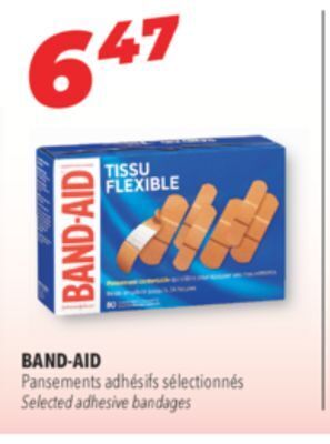Familiprix Band-aid selected adhesive bandages offer