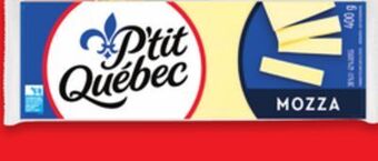 Walmart P'tit quebec cheese block 400 g or shred 320 g offer