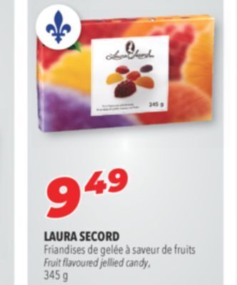 Familiprix Laura secord fruit flavoured jellied candy offer