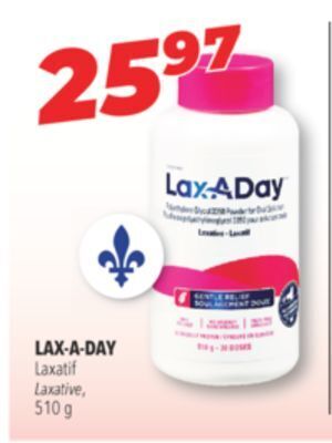 Familiprix Lax-a-day laxative offer