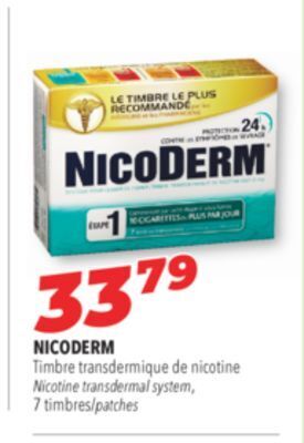 Familiprix Nicoderm nicotine transdermal system offer