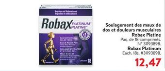 Walmart Robax platinum offer