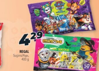 Familiprix Regal pops offer