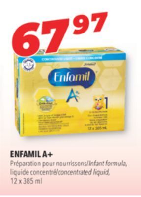 Familiprix Enfamil a+ infant formula, concentrated liquid offer