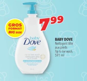 Familiprix Baby dove tip to toe wash offer