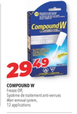 Familiprix Compound w freeze off, wart removal system offer