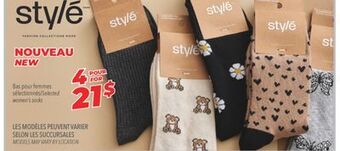 Familiprix Style selected women's socks offer