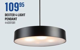 Canac Dexter 4-light pendant offer