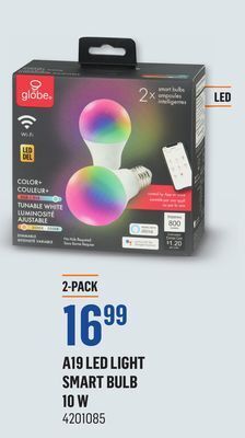 Canac A19 led light smart bulb 10 w offer