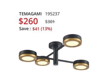 Multi Luminaire Temagami offer