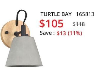 Multi Luminaire Turtle bay offer